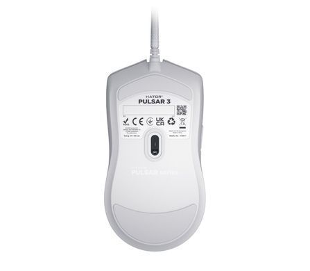 Миша Hator Pulsar 3 White (HTM611) [612046]