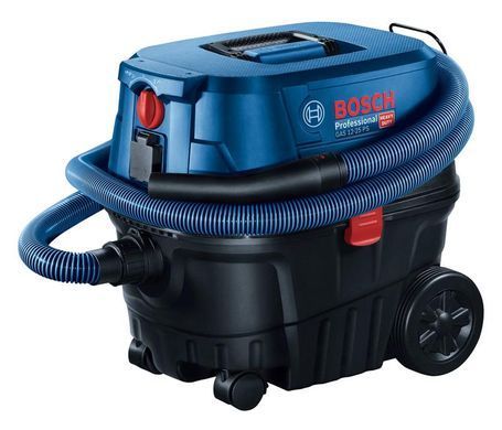 Пилосос професійний Bosch Professional GAS 12-25 PL 1350Вт 200мБар контейнер 25л НЕРА Н13 9кг (0.601.97C.100) [105546]