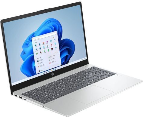 Ноутбук HP OmniBook 3 15-fn0008ua 15.6" FHD IPS AG, AMD AI 5 340, 16GB, F1TB, UMA, Win11, сріблястий (BV5V5EA) [110584]