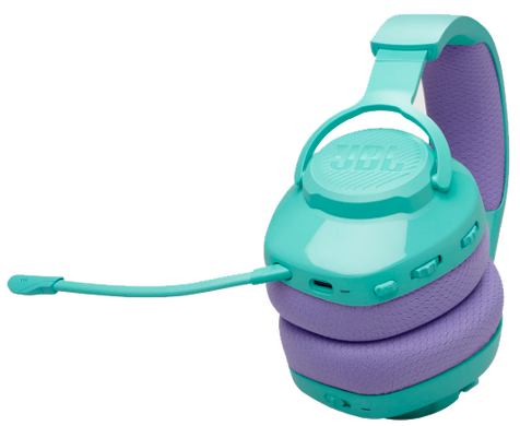 Гарнітура JBL QUANTUM 360 Wireless Cyan (JBLQTUM360CYN) [201360]