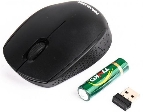 Миша бездротова Maxxter Black (Mr-420) [608507]