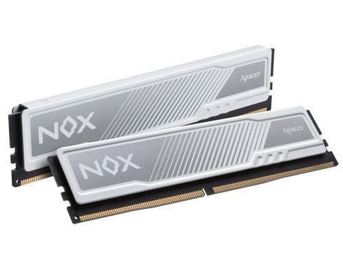 Модуль пам`ятi DDR4 2x8GB/3600 Apacer NOX White (AH4U16G36C25YMWAA-2) [606223]