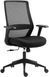 Крісло 2E OFFICE OC140, тканина, фіксовані підлокітники, чорний (2E-OC140-BLACK) [115300], фото 1