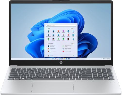 Ноутбук HP OmniBook 3 15-fn0008ua 15.6" FHD IPS AG, AMD AI 5 340, 16GB, F1TB, UMA, Win11, сріблястий (BV5V5EA) [110584]
