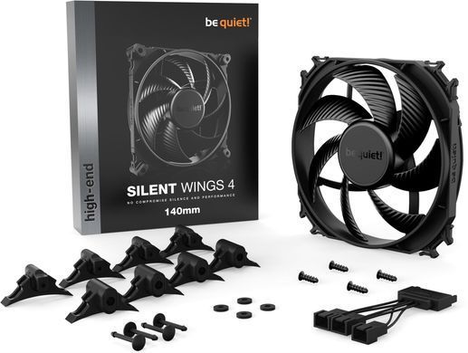 Вентилятор be quiet! Silent Wings 4 140mm Black (BL095) [620188]
