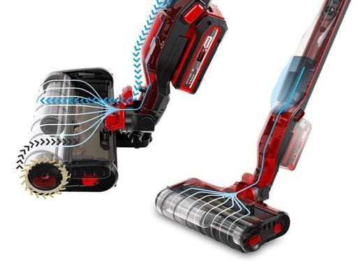 Очищувач підлоги акумуляторний Einhell CLEANEXXO, PXC, 18В, 29см, 450об/хв, 2.5кг (без АКБ та ЗП) (3437110) [15712]