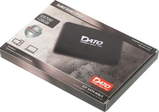 Накопичувач SSD 128GB Dato DS700 2.5" SATAIII TLC (DS700SSD-128GB) [608137]