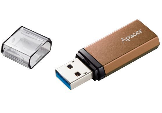 Флеш-накопичувач Apacer USB 3.2 Gen 1 AH25C 32GB Bronze (AP32GAH25CJ-1) [803080]