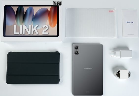 Планшет Blackview Link 2 8.68" HD+ /4GB/128GB/ T310 /5000mAh/ 8+5Мп /Чохол /Black (Link_2_4_128_BK) [405114]