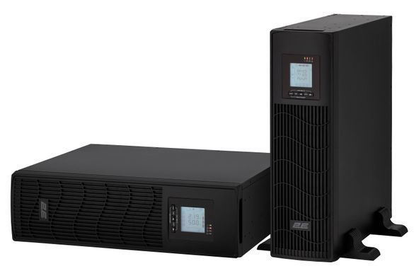 Джерело безперебійного живлення 2E PS3000RT, 3000VA/2400W, RT3U, LCD, USB, 3xC13, 3xSchuko (2E-PS3000RT) [103011]