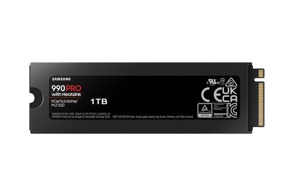 Твердотільний запам&rsquo;ятовувальний пристрій накопичувач (SSD) G4 M.2 NVME 1TB W/HS 990 PRO SAMSUNG (MZ-V9P1T0CW) [501472]