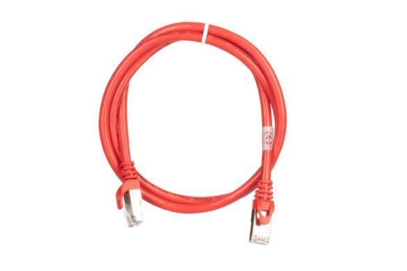 Патч-корд 2E САТ 6, S-FTP, 1м, 26AWG, RJ45, 7/0.16, Cu, PVC, червоний (2E-PC6SFTPCOP-100RD) [109875]