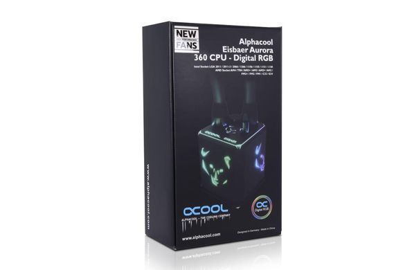 Система охолодження для комп&rsquo;ютерного процесора AURORA HPE EDIT.360 ALPHACOOL (11999) [501912]