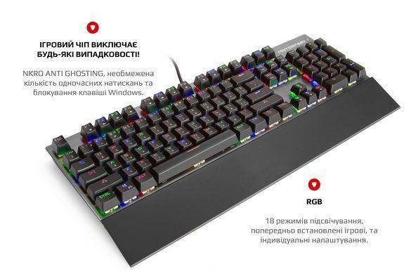 Клавіатура Motospeed CK108 Outemu Blue Silver (mtck108mb) [614112]