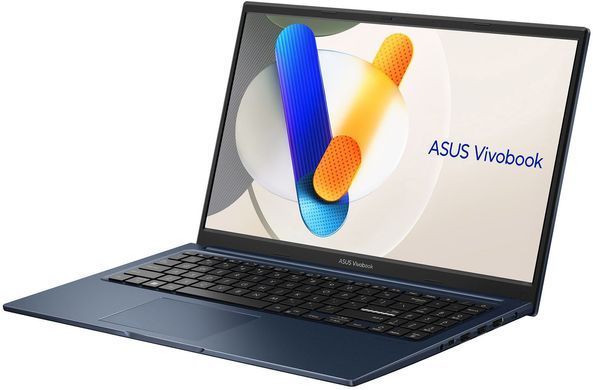Ноутбук ASUS Vivobook 15 15.6"FHD IPS/i5-1235U/16/1TB SSD/Intel Iris Xe/DOS/Quiet Blue (X1504ZA-BQ359) [40242]
