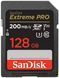 Карта пам'яті SanDisk SD 128GB C10 UHS-I U3 R200/W90MB/s Extreme Pro V30 (SDSDXXD-128G-GN4IN) [110039], фото 1