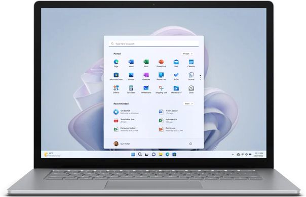 Microsoft Ноутбук Surface Laptop 5 15" PS Touch/Intel i7-1265U/16/512F/int/W11P/Platinum (RIQ-00001)