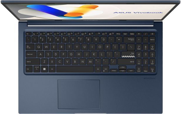 Ноутбук ASUS Vivobook 15 15.6"FHD IPS/i5-1235U/16/1TB SSD/Intel Iris Xe/DOS/Quiet Blue (X1504ZA-BQ359) [40242]