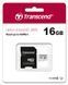 Карта пам'яті Transcend microSD 16GB C10 UHS-I R95/W10MB/s + SD (TS16GUSD300S-A) [108895], фото 4