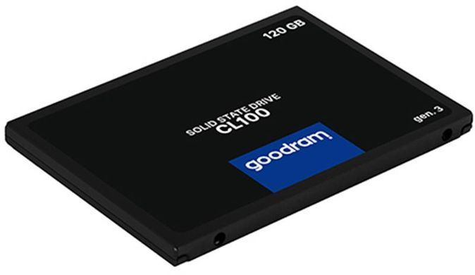 Накопичувач SSD 120GB Goodram CL100 GEN.3 2.5" SATAIII TLC (SSDPR-CL100-120-G3) [611785]