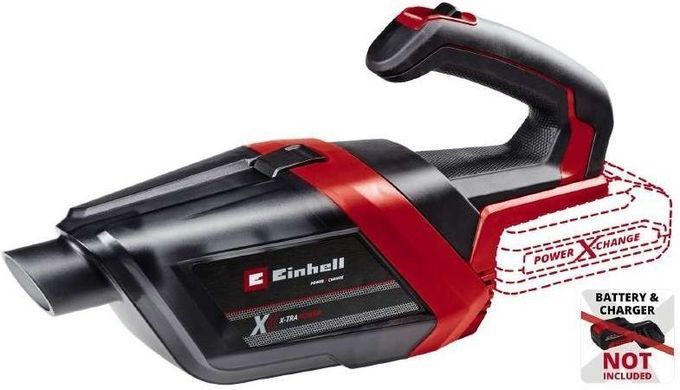 Пилосос професійний акумуляторний Einhell TE-HV 18/06 Li - Solo 18В 72мБар контейнер 0.6л 0.95кг без АКБ та ЗП (2347190) [105677]