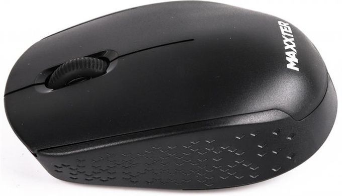 Миша бездротова Maxxter Black (Mr-420) [608507]
