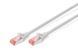 Патч-корд CAT 6 S-FTP, Cu, LSZH AWG 27/7, довжина 3 м, колір сірий DIGITUS by ASSMANN (DK-1644-030) [501771], фото 1
