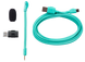 Гарнітура JBL QUANTUM 360 Wireless Cyan (JBLQTUM360CYN) [201360], фото 5