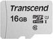 Карта пам'яті Transcend microSD 16GB C10 UHS-I R95/W10MB/s + SD (TS16GUSD300S-A) [108895], фото 1