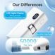 УМБ Vention 4800mAh 22,5W PD, USB-C In/Out, LED display, with built-in USB-C cable White (FHQW0) [404528], фото 4