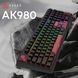 Клавіатура Ajazz AK980 Red Switch Black USB-C (AK980-R-BR) [618098], фото 6