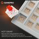 Клавіатура GamePro Genesis Metallic Outemu Red Swithes USB White (MK110W) [615505], фото 12