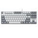 Клавіатура GamePro Genesis Metallic Outemu Red Swithes USB White (MK110W) [615505], фото 1