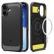 Чохол Spigen для iPhone 17, Rugged Armor MagFit, Matte Black (ACS10367) [111300], фото 3