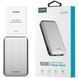 УМБ Choetech Magnetic Wireless 5000mAh USB-A,USB-C In/Out B655 mini silver (6932112104779) [404960], фото 2