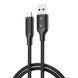 Кабель XO USB - USB Type-C (M/M), 3А, 60W, 1 м, Black (NB265-AC.black) [604379], фото 1