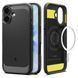 Чохол Spigen для iPhone 17, Rugged Armor MagFit, Matte Black (ACS10367) [111300], фото 4