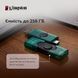 Флеш-накопичувач Kingston 256GB DataTraveler DuoG2 USB-A + USB-C 3.2 Gen 1 Black/Green (DTDEG2/256GB) [805724], фото 8