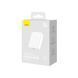 Зовнішній акумулятор Baseus Magnetic Mini Wireless Fast Charge Power Bank 20000mAh 20W White (PPCX150002) [806195], фото 2