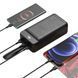 Портативний зарядний пристрій XO PR157 - 40000 mAh 3-Input PD20W + QC22.5W with light Black (PR157_Black) [201933], фото 11