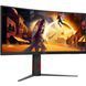 Монітор TFT 34" AOC, WQHD, Fast VA, вигн., 240Гц, 2хHDMI, DP, USB-hub, HAS, чорно-червоний (CU34G4Z) [405574], фото 2