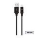 Кабель Ttec USB - Lightning (M/M), AlumiCable, 2 м, Black (2DK19S) [613418], фото 1