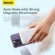 Зовнішній акумулятор Baseus Magnetic Mini Wireless Fast Charge Power Bank 20000mAh 20W White (PPCX150002) [806195], фото 14