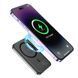 УМБ Choetech Magnetic Wireless 5000mAh USB-A,USB-C In/Out B655 mini silver (6932112104779) [404960], фото 5