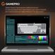 Клавіатура GamePro Genesis Metallic Outemu Red Swithes USB White (MK110W) [615505], фото 14