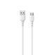 Кабель Remax RC-068a Zeron USB - USB Type-C (M/M), 5 A, 1 м, White (6954851224303) [604271], фото 1