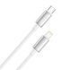 Кабель ColorWay USB Type-C - Lightning (M/M), zinc alloy braided, 3А, 2 м, White (CW-CBPDCL099-WT) [619970], фото 2