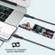 Комплект кабелів Promate USB Type-C - Lightning (M/M), 3A, 27W, 0.3 м, 1.2 м, 2 м Black (cablekit-ci) [604430], фото 4