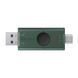 Флеш-накопичувач Kingston 256GB DataTraveler DuoG2 USB-A + USB-C 3.2 Gen 1 Black/Green (DTDEG2/256GB) [805724], фото 3
