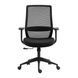 Крісло 2E OFFICE OC140, тканина, фіксовані підлокітники, чорний (2E-OC140-BLACK) [115300], фото 4